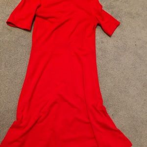 Loft coral dress